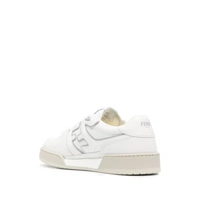 Fendi Match Sneakers In White