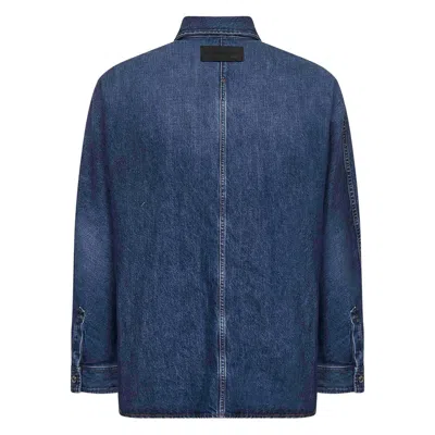 Givenchy Classic Denim Shirt With Button-up Front In Blue