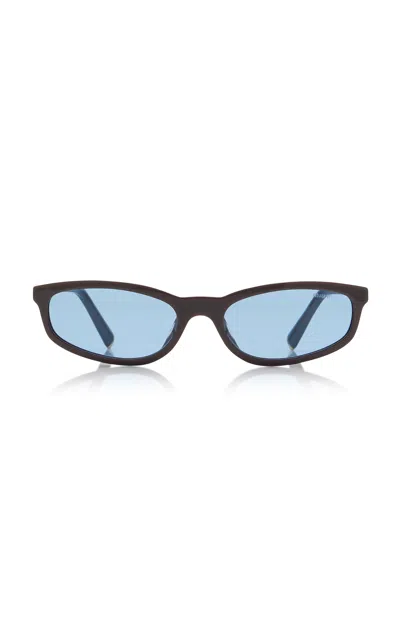 Miu Miu Regard Square-frame Acetate Sunglasses In Blue