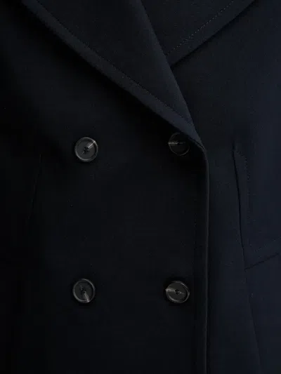 双排扣大衣