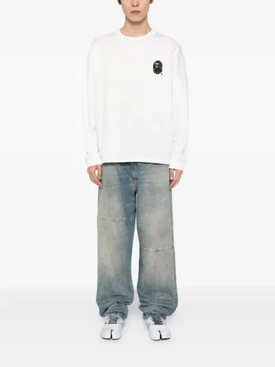 Bape Cotton T-shirt In White