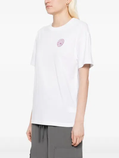 Fingercroxx Logo-patch T-shirt In White