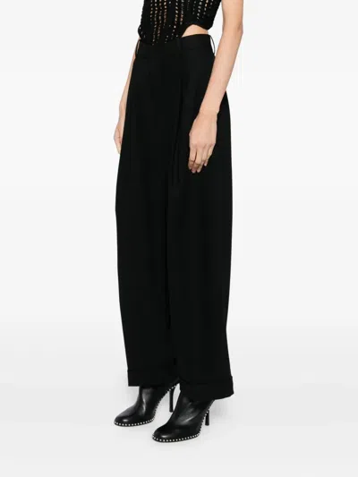 Jnby Wool Trousers In Black