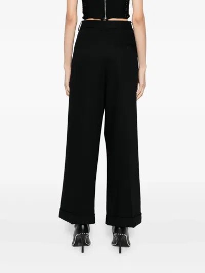 Jnby Wool Trousers In Black