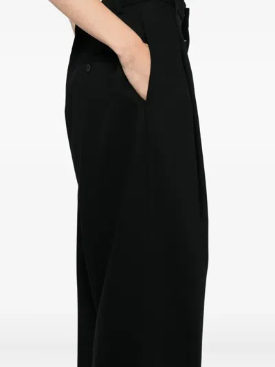 Jnby Wool Trousers In Black