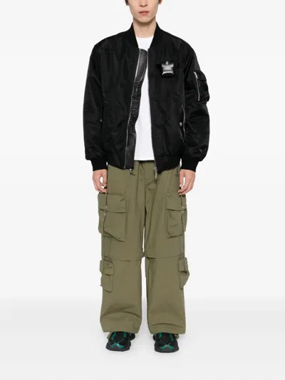 Bape Zip-up Bomber Jacket In Black