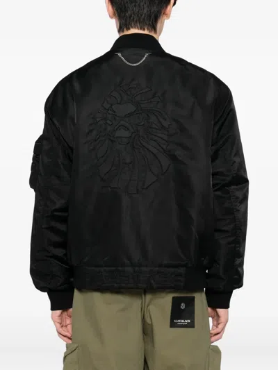 Bape Zip-up Bomber Jacket In Black