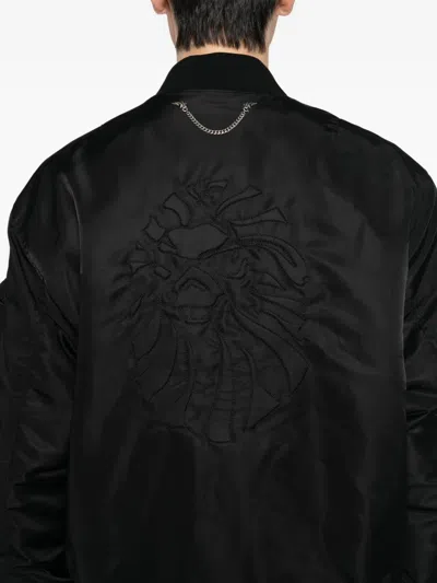 Bape Zip-up Bomber Jacket In Black