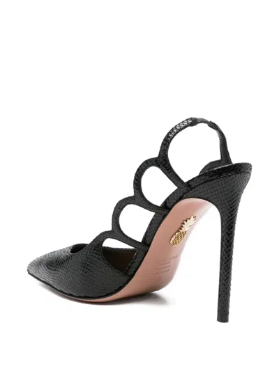 Aquazzura Love Forever Sandale 85 In Black