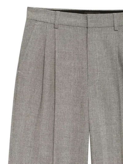 Anine Bing Belen Pants In Grey Polyester In Gray