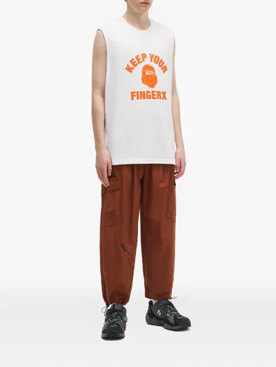 Fingercroxx Graphic Print Vest In Gray