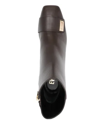 扣环细节短靴（6.5厘米）