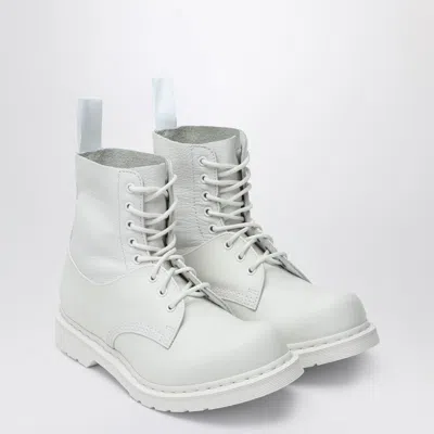 Mm6 X Dr. Martens Mm6 X Dr Martens  White Lace-up Boot In White