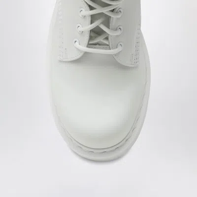 Mm6 X Dr. Martens Mm6 X Dr Martens  White Lace-up Boot In White