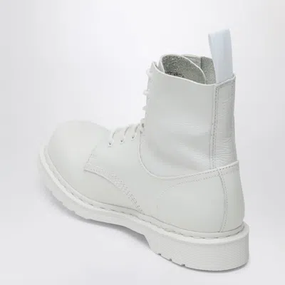 Mm6 X Dr. Martens Mm6 X Dr Martens  White Lace-up Boot In White