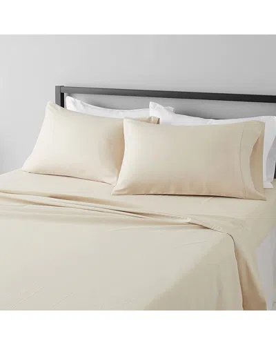 J&v Textiles 1000 Thread Count Deep Pocket Luxury Sheets In Neutral
