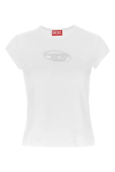 Diesel T-angie T-shirts In White
