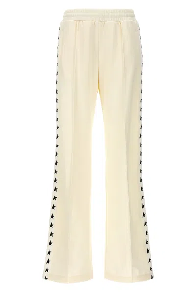 Golden Goose Elastic Waistband Polyester Dorotea Joggers In Neutral