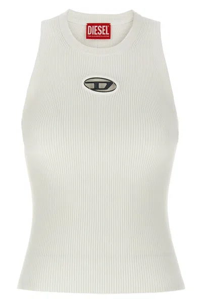 Diesel 'm-caddix-top' Tank Top In Neutral