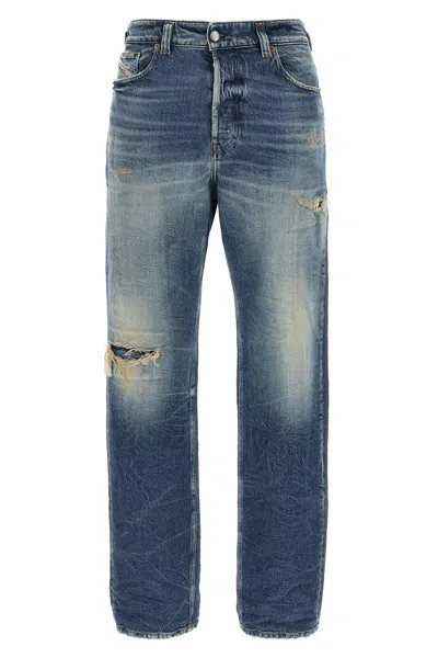 Diesel 1988 D-ark Jeans In Blue Cotton In Blue
