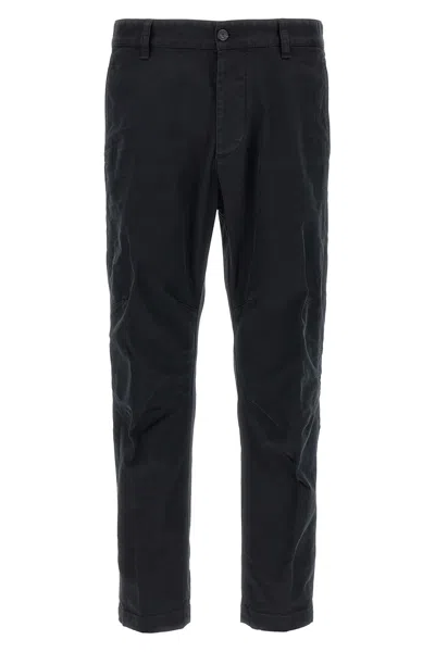 Dsquared2 Chino Pants With Pockets And Loops In Black