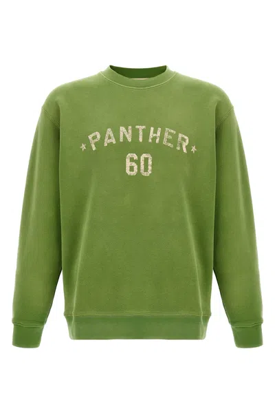 Valentino Cotton S Graphic Print Sweater In Green