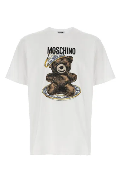 Moschino Teddy Bear T-shirt In White