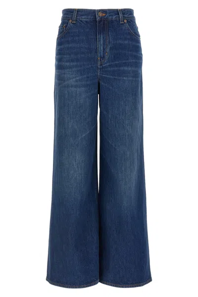 Chloé Chloe Denim Jeans Women In Blue