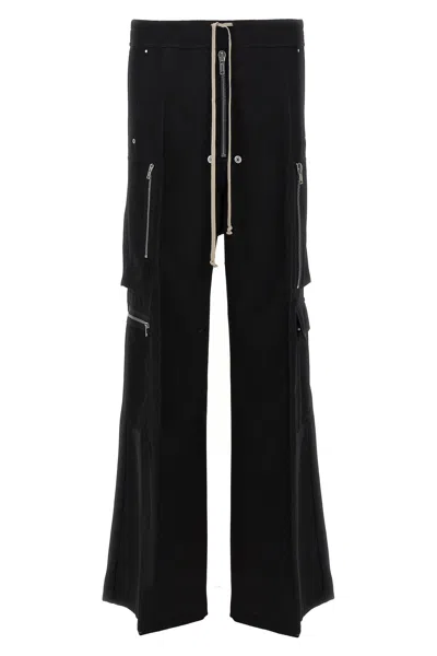 Rick Owens Concordians Cargobelas In Black