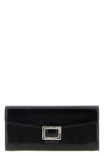 Roger Vivier Belle Vivier Wallet Chain Women In Black