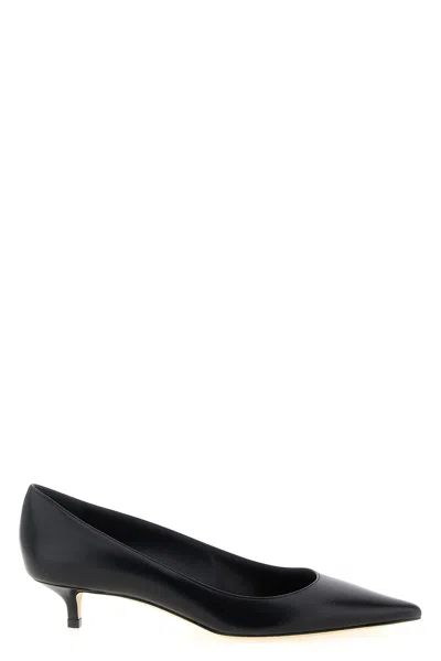 Jimmy Choo Scarpe Con Tacco Amelia In Pelle Nera Donna In Black