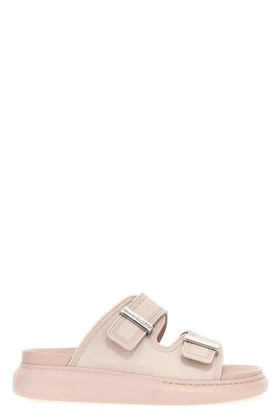 Alexander Mcqueen Alexander Mc Queen Tea Rose Hybrid Sandals In Nude