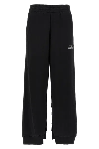 Mm6 Maison Margiela Mm6 By Maison Margiela Numeric Signature' Joggers In Black