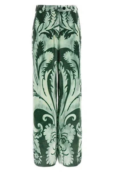 F.r.s For Restless Sleepers Pants F. R.s For Restless Sleepers Woman Color Green In Green