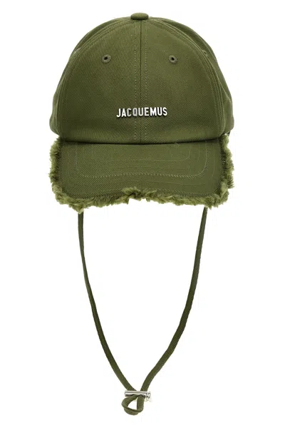 Jacquemus 'la Casquette Artichaut' Cap In Green