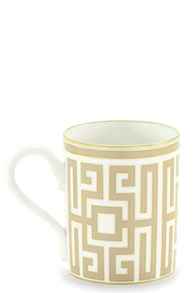 Ginori 1735 Labirinto By Gio Ponti Impero Mug In Gold