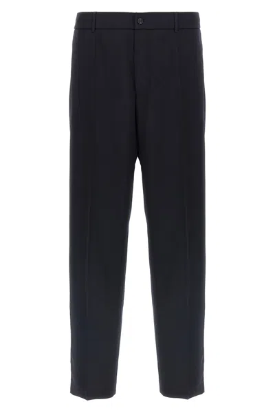 Moncler Wool Pants In Black