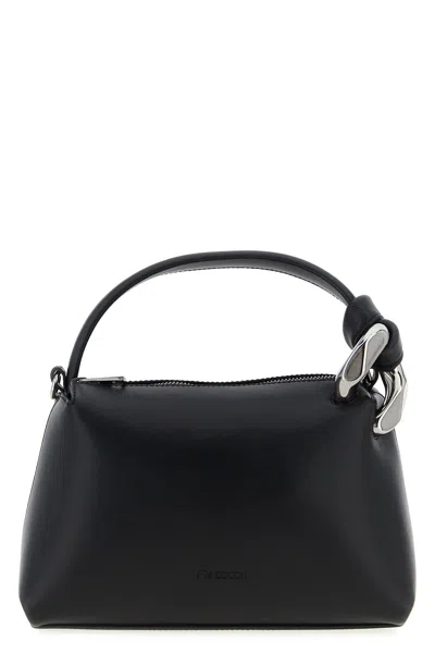 Jw Anderson J. W. Anderson 'the Jwa Small Corner Bag' Handbag In Black