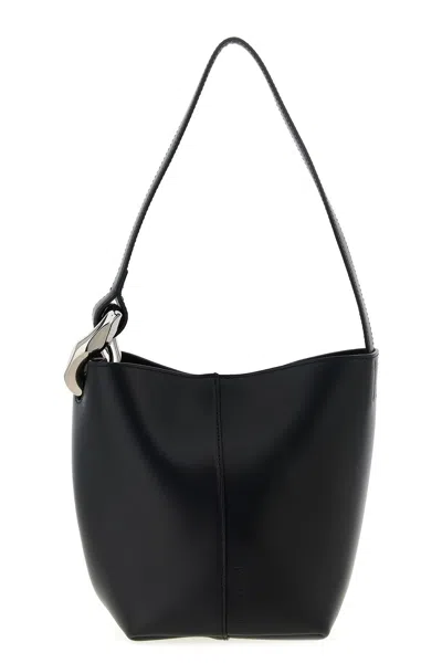 Jw Anderson J. W. Anderson The Jwa Corner Small Bucket In Black