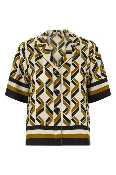 Eres Sonore Shirt Imprime Swim Noir In Multi