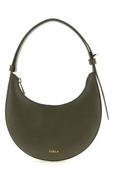 Furla Delizia Mini Shoulder Bag In Green