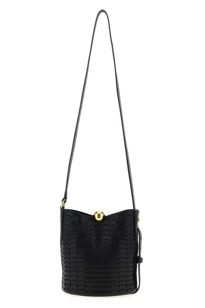 Furla ' Sfera Soft' Mini Bucket Bag In Black