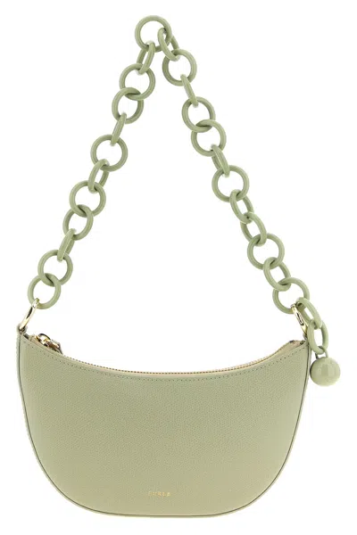 Furla Sfera Mini Shoulder Bag In Green