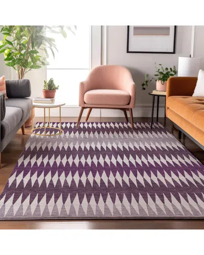 Addison Rugs Premium Washable Area Rug In Purple