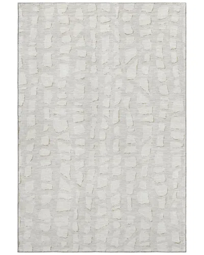 Addison Rugs Premium Washable Area Rug In White