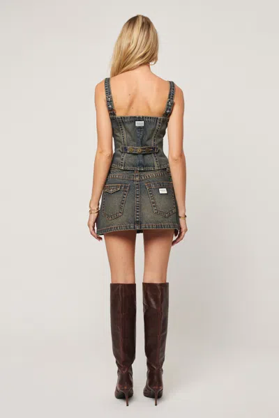 Abrand Utility Top Hillary In Blue