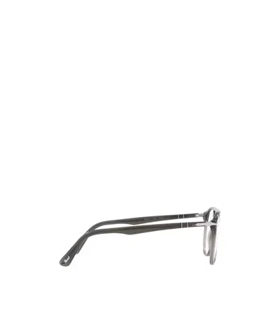 Persol Aviator Frame Glasses In Gray