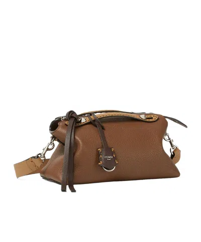 Fendi Michael Kors Black Leather Bags In Brown