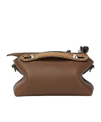 Fendi By The Way Selleria Mini Gianduia Colour Women In Brown
