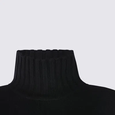 Antonelli Turtleneck Long Sleeve Sweater In Black